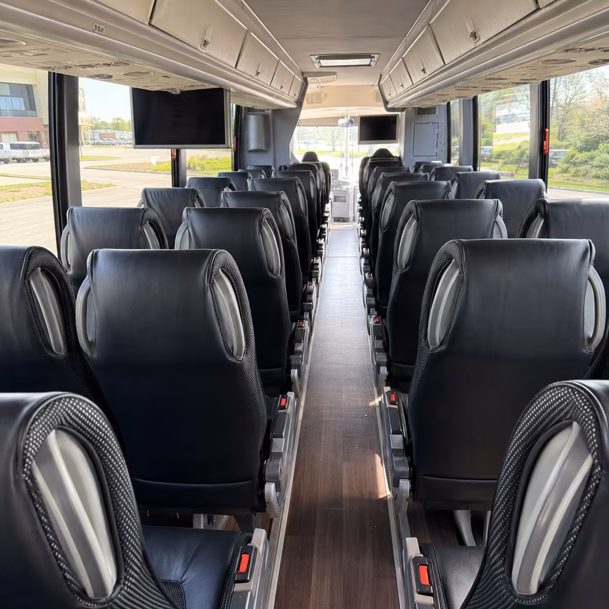 High Point Airport Shuttle & Transportation party bus exterior