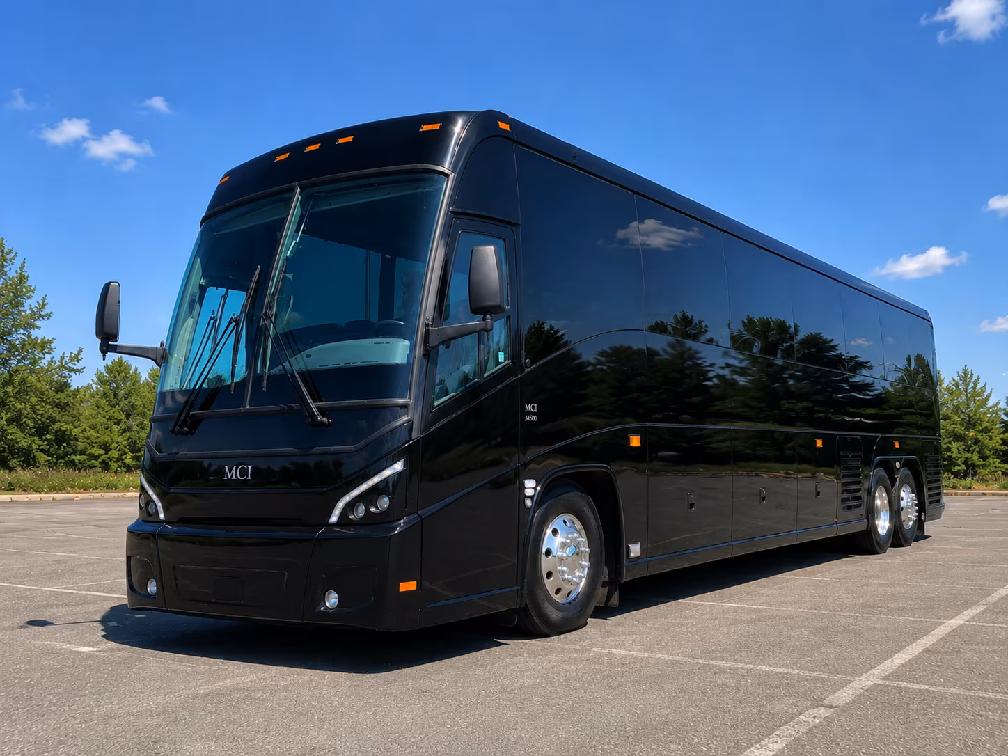 High Point Airport Shuttle & Transportation party bus exterior