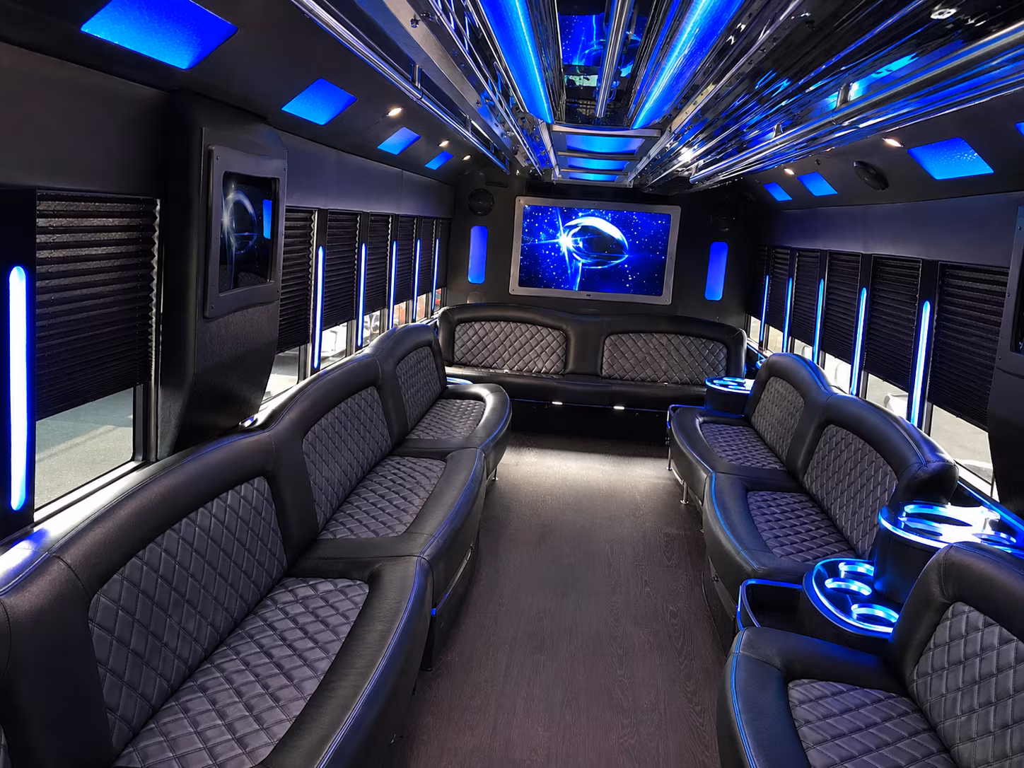 High Point Bachelor & Bachelorette Transportation party bus exterior