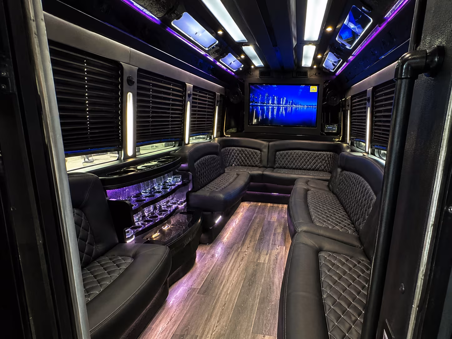 High Point Bachelor & Bachelorette Transportation party bus exterior