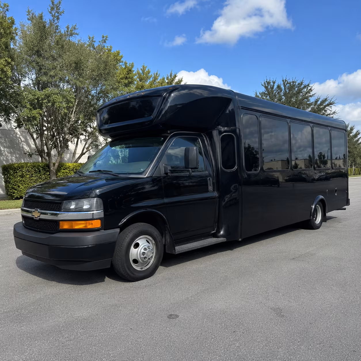 High Point Concert & Music Festival Transportation party bus exterior
