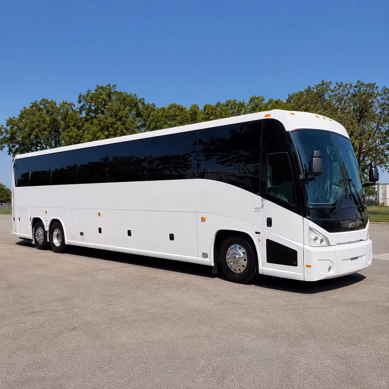 High Point Corporate Transportation party bus exterior