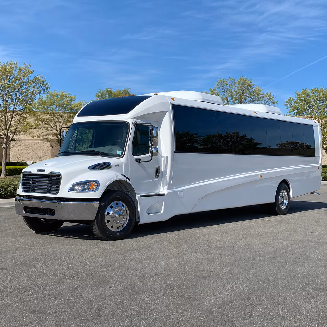 High Point Corporate Transportation party bus interior