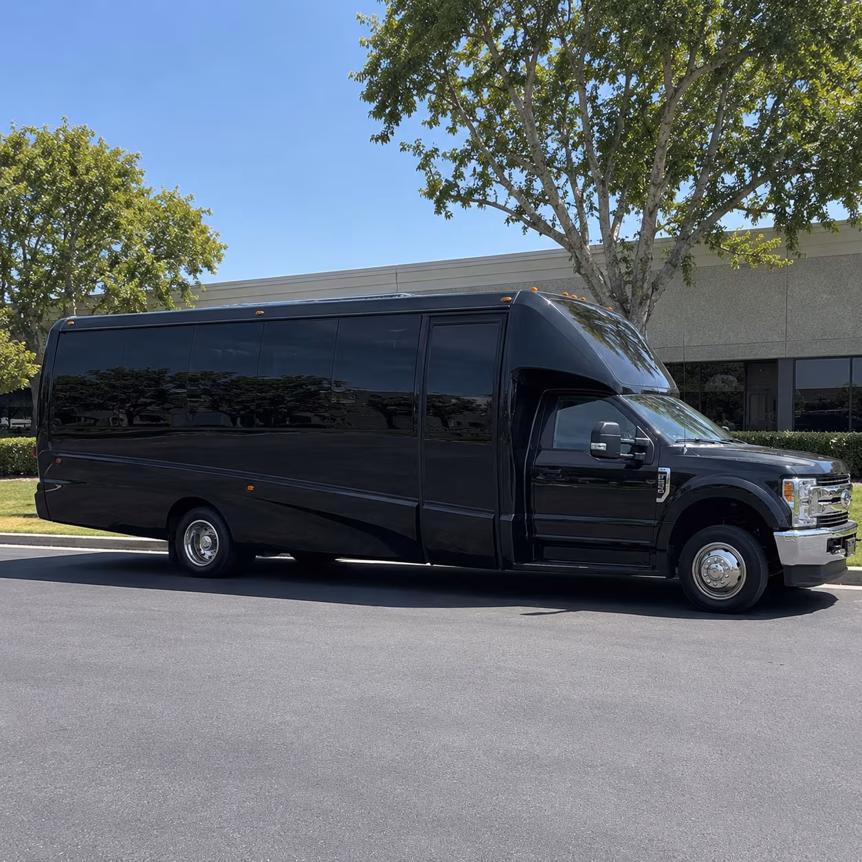High Point Private Event Transportation party bus interior