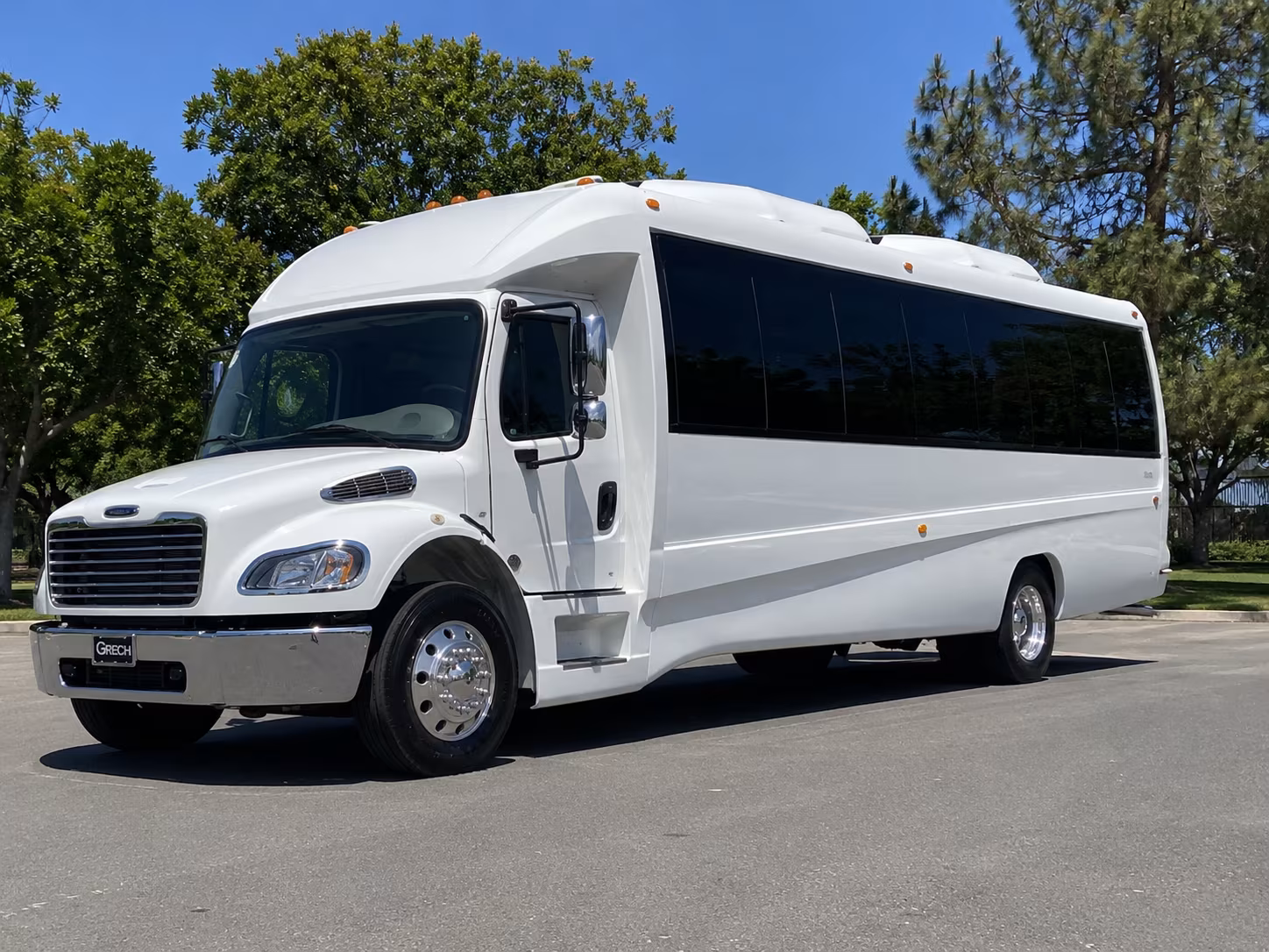 High Point Prom & Homecoming Transportation party bus exterior