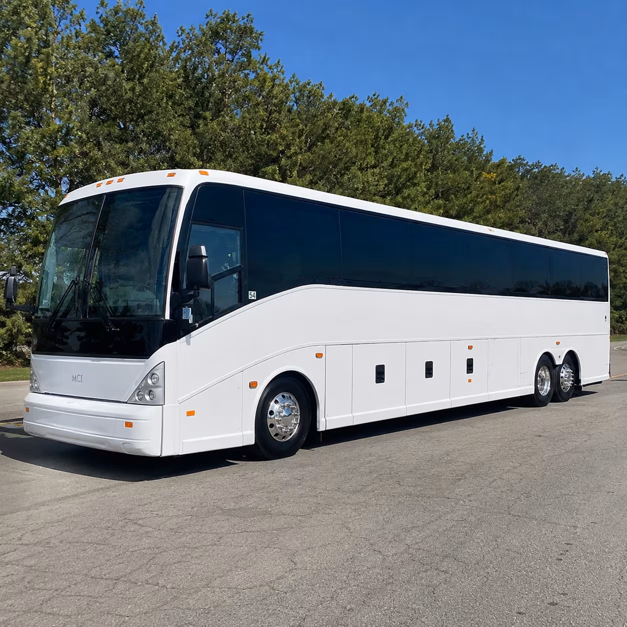High Point School Event Transportation party bus interior