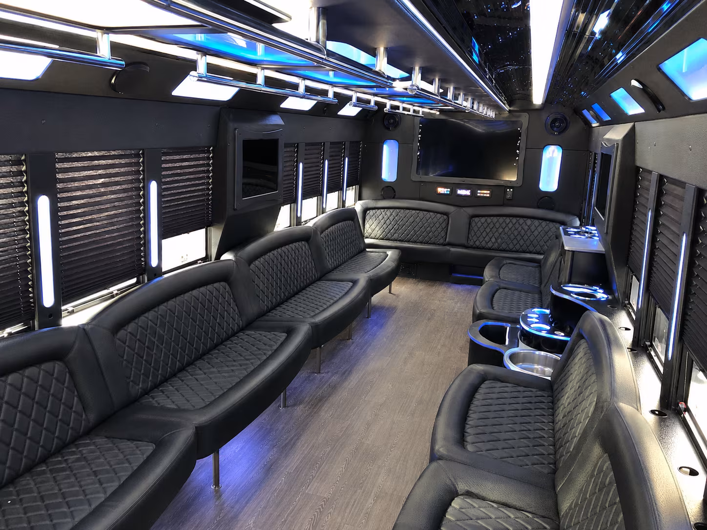 High Point Sporting Event Transportation onboard seating