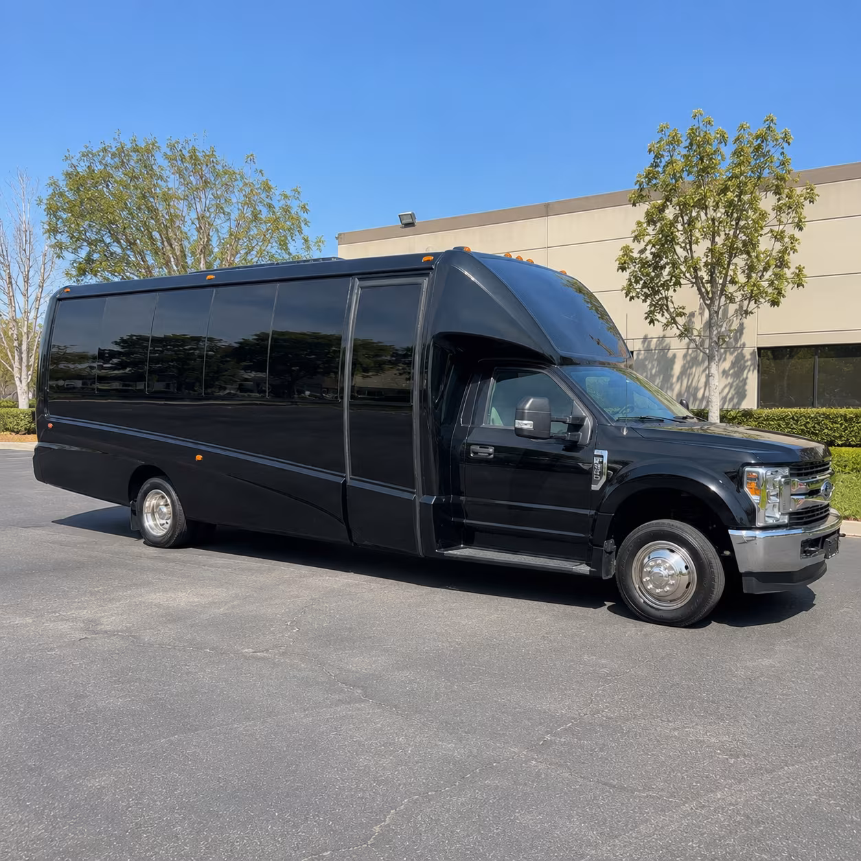 High Point Wedding Transportation onboard seating