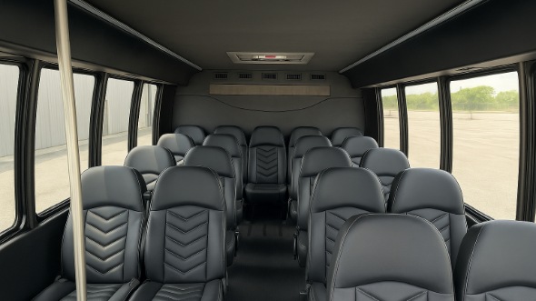 20 Passenger Minibus Interior
