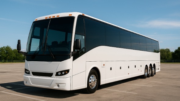 Exterior of Charter Bus Company Chapel Hill's 40 Passenger Party Bus in Chapel Hill