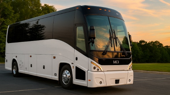high point corporate transportation charter bus rental